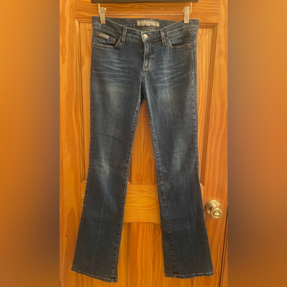 Bella Dahl Vintage Sexy Stretch Denim Blue Jeans, so Flattering! Size 27